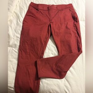 22W Signature by Levi Strauss Women’s Burnt Orange Skinny Jeans